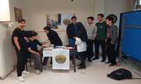 برپایی میز خدمت در دانشکده