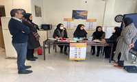 برپایی میز سلامت در دانشکده