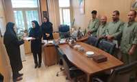 تجلیل از نیروهای خدماتی دانشكده