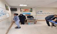 برپایی ایستگاه سنجش سلامت در دانشکده