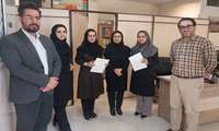 تجلیل از کارمندان دانشکده دندانپزشکی به مناسبت روز کارمند