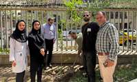 کاشت نهال به مناسبت هفته جوانی جمعیت
