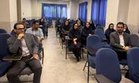 برگزاری جلسه با کارمندان دانشکده