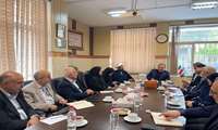 برگزاری چهارمین نشست هیئت رئیسه دانشگاه با میزبانی دانشکده دندانپزشکی