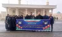 بازدید پرسنل دانشکده دندانپزشکی از مرقد امام خمینی (ره)