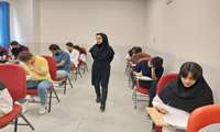 بازدید ریاست دانشکده از حوزه برگزاری آزمون ها به صورت حضوری